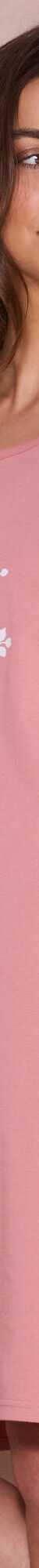 Chemise de nuit courte manches longues  (rose) Chemise de nuit courte manches longues  (rose)